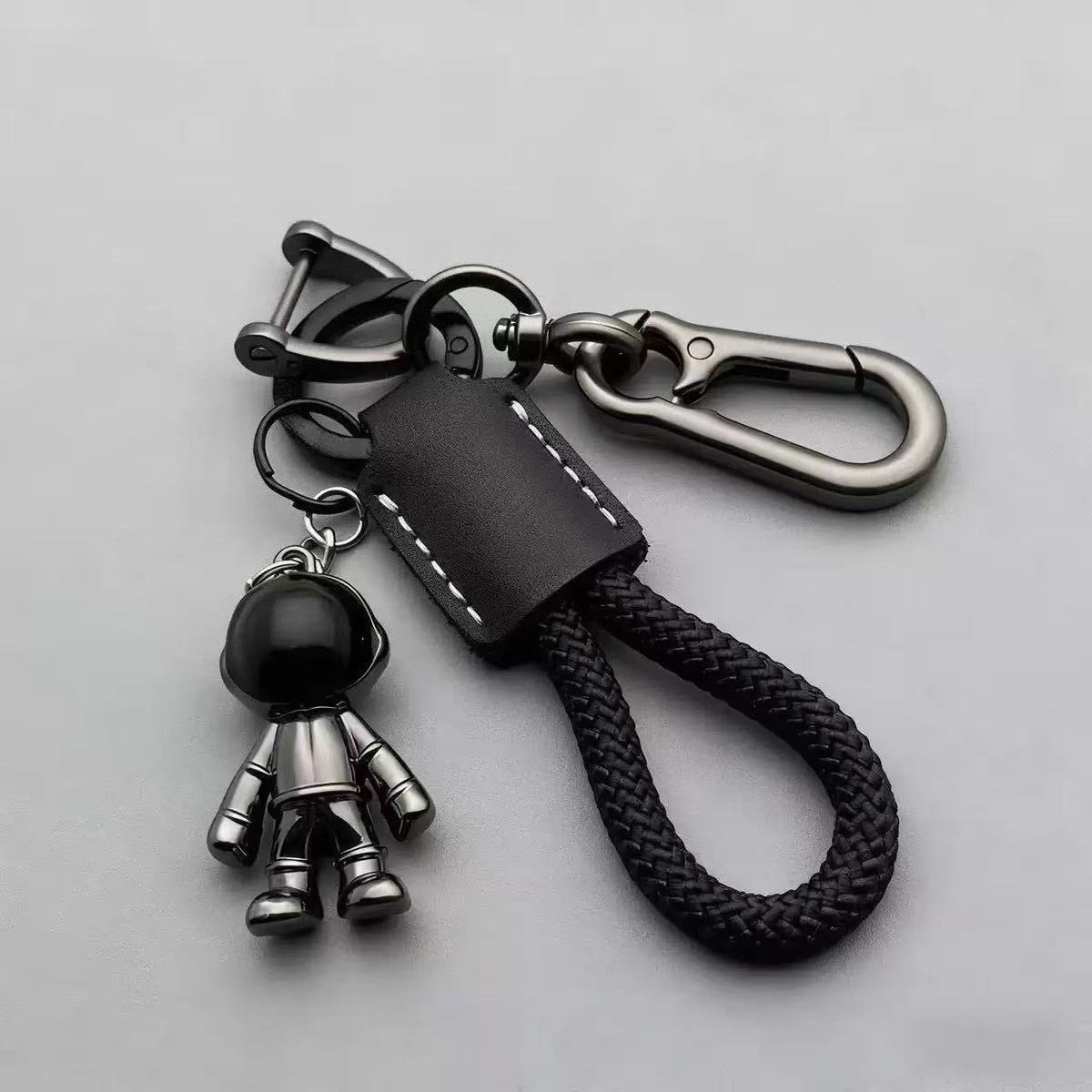 Initial Ring Custom - Logotipo personalizado dos desenhos animados bonito