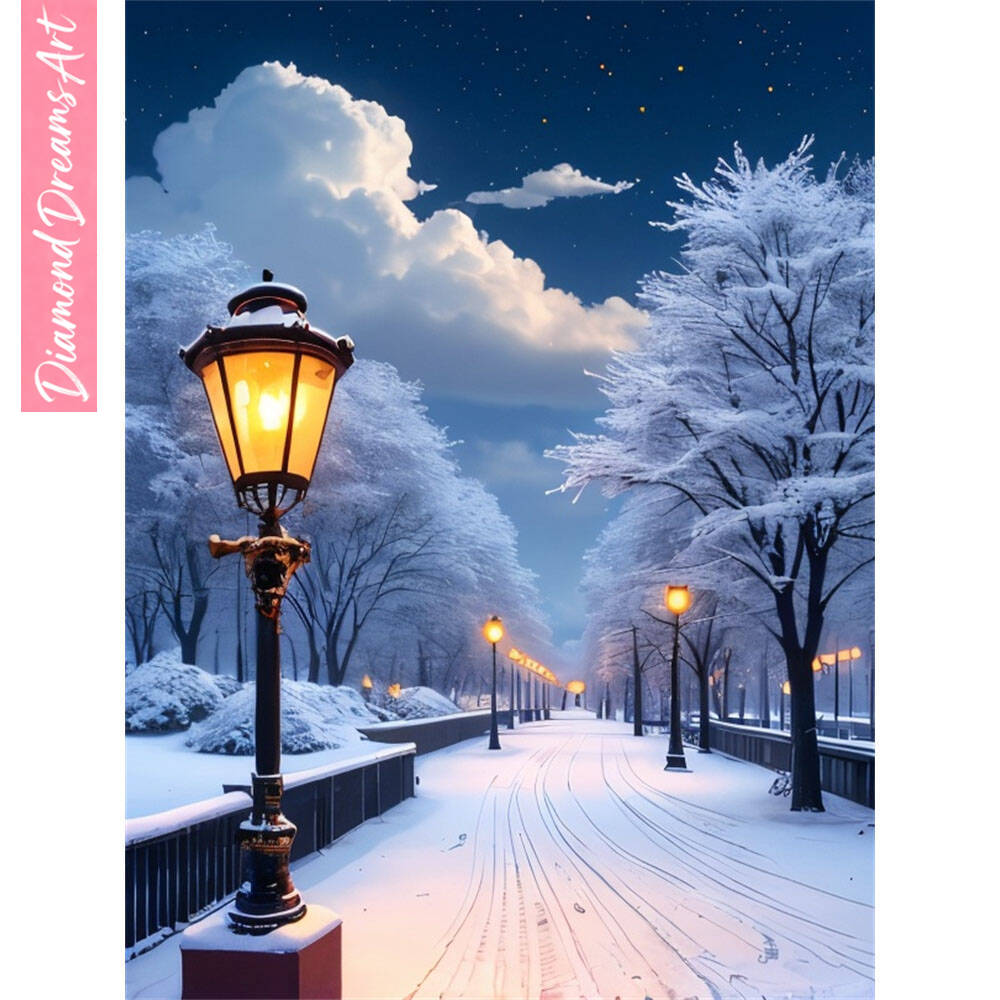 Photo Mosaic Print - Pintura em Diamante 5D DIY, Paisagem