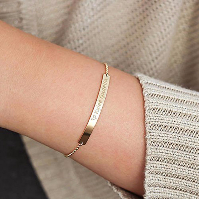 Pulseiras de barra de identifi - Coordinates Bracelet avaliação e preço