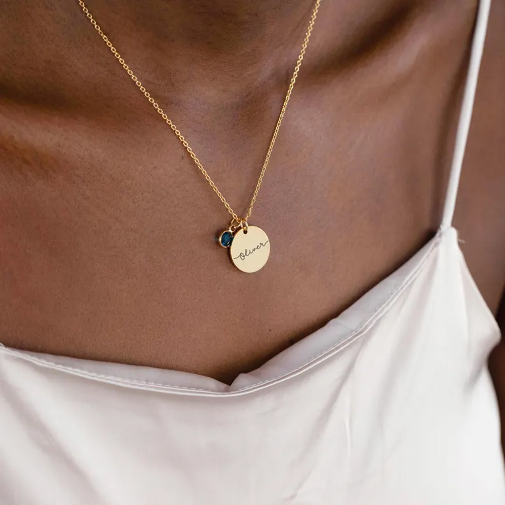 Colar Personalizado com Nome e - Birth Flower Necklace avaliação e preço