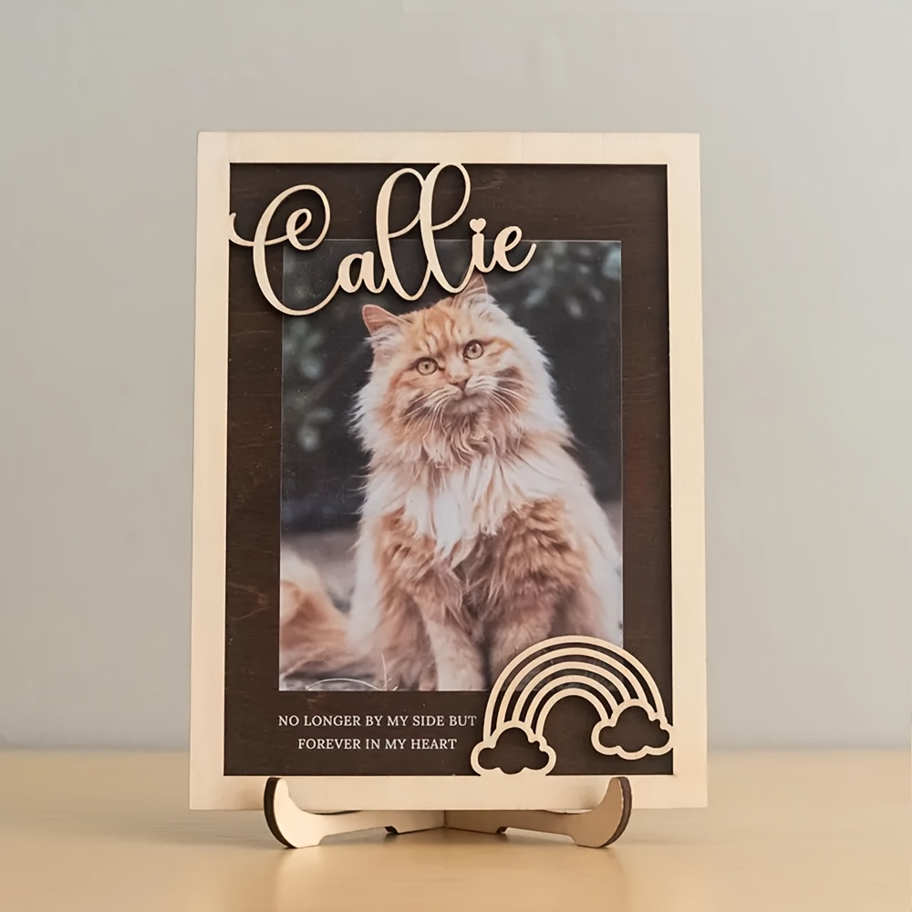 Porta-Retrato de Madeira Perso - Pet Portrait Custom avaliação e preço
