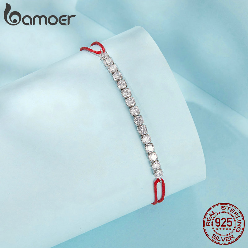 BAMOER-925 Sterling Silver Luc - Coordinates Bracelet avaliação e preço