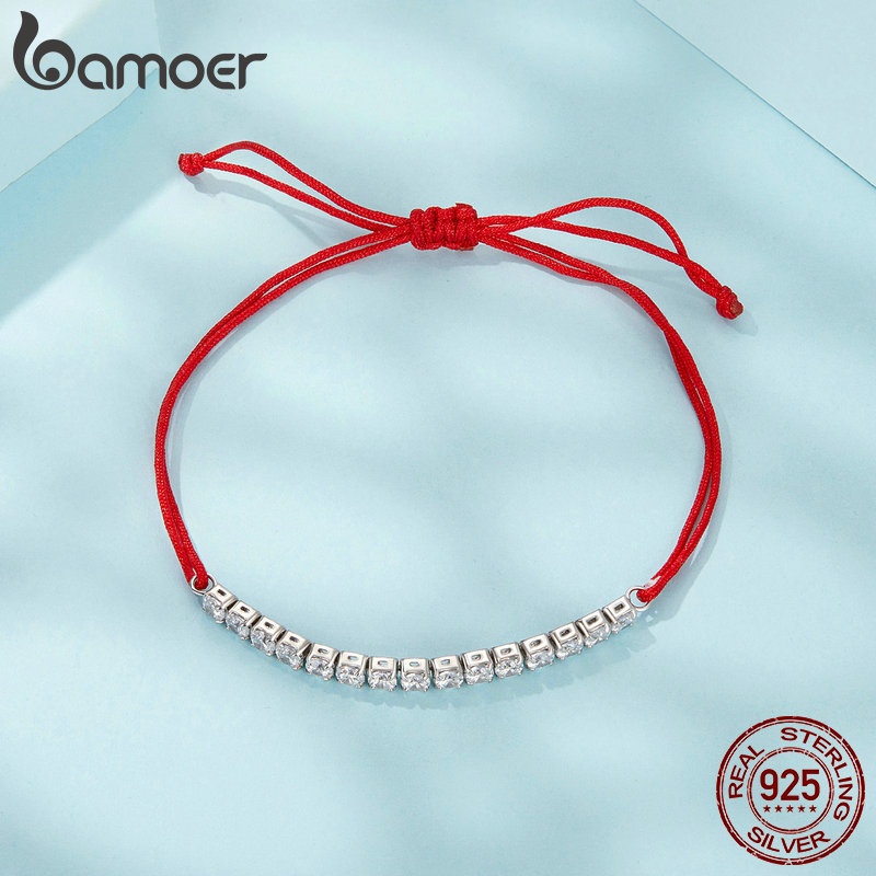 BAMOER-925 Sterling Silver Luc - Coordinates Bracelet avaliação e preço