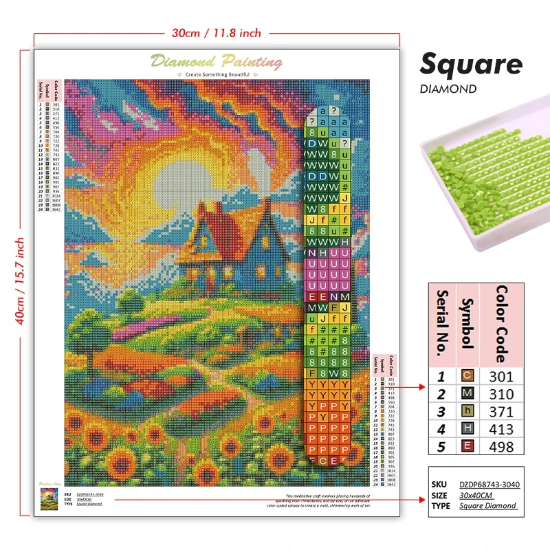 Kit de Pintura Diamante 5D Ani - Photo Mosaic Print avaliação e preço