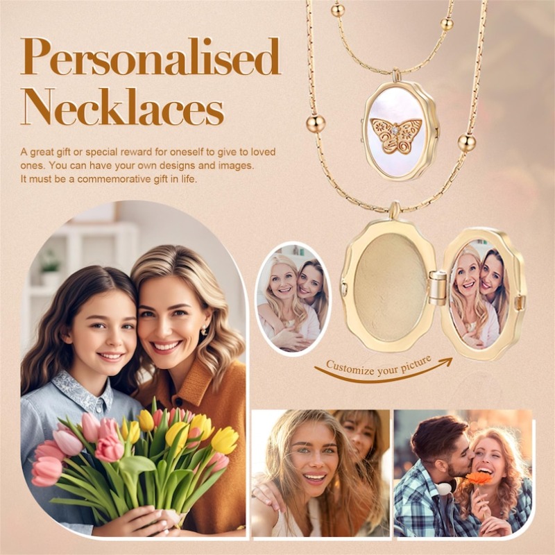 Colar Medalhão Anjo Personaliz - Birth Flower Necklace avaliação e preço