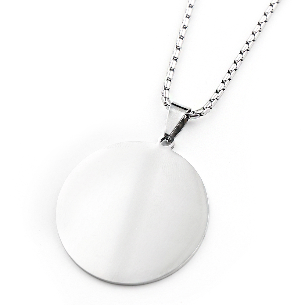 Colar com pingente de aço inox - Birth Flower Necklace avaliação e preço