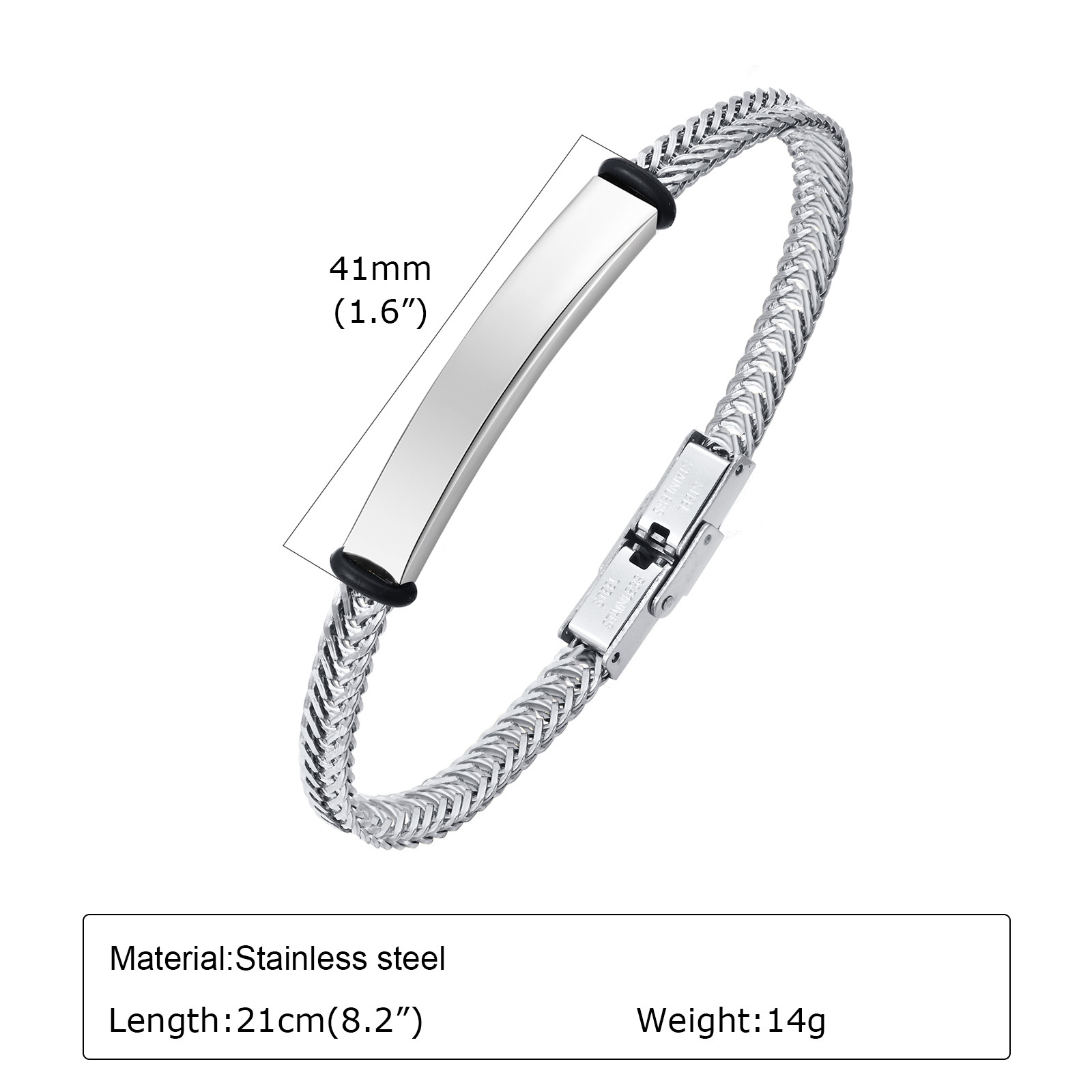 Pulseiras personalizadas Vnox  - Coordinates Bracelet avaliação e preço