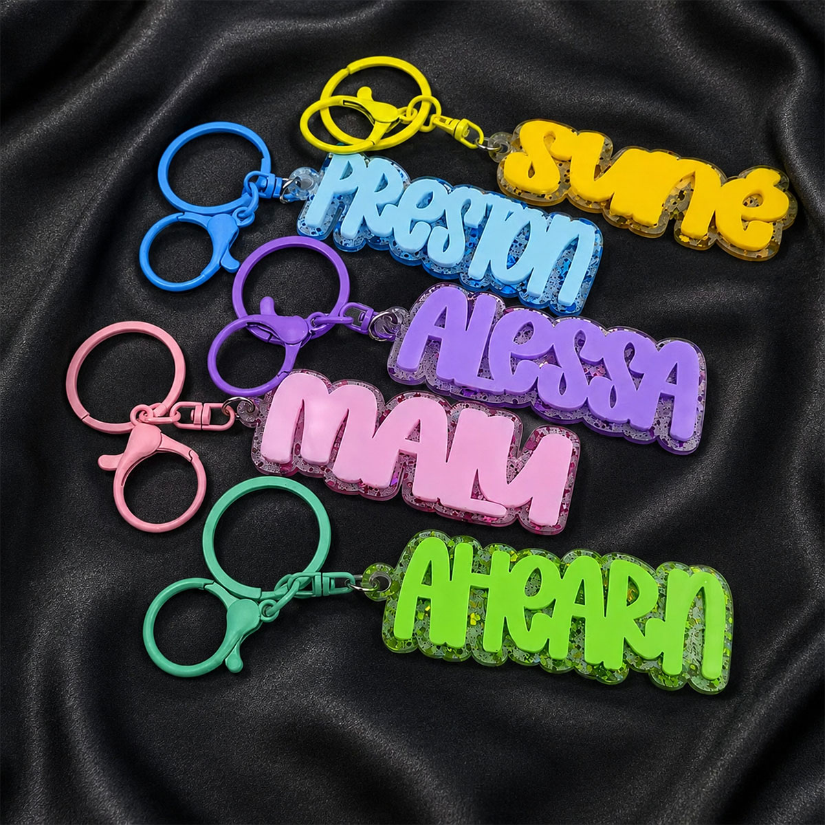 Chaveiro de Acrílico Personali - Initial Ring Custom avaliação e preço