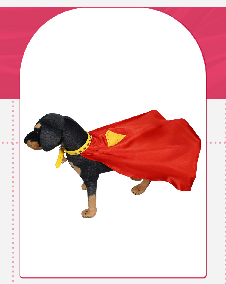 Capa de Cosplay Vermelha Krypt - Pet Portrait Custom avaliação e preço