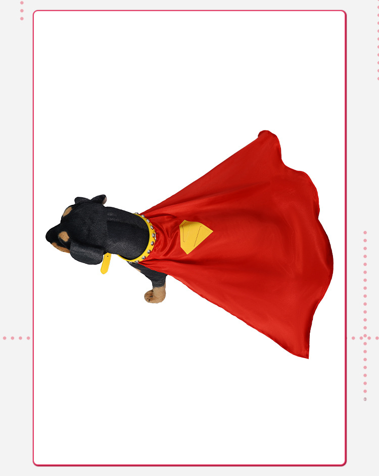 Capa de Cosplay Vermelha Krypt - Pet Portrait Custom avaliação e preço